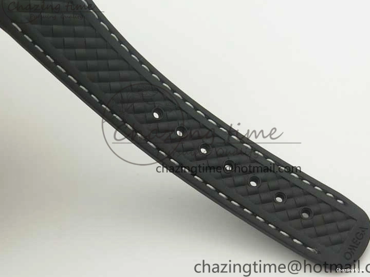 0308 Aqua Terra 150M Master Chronometers VSF 1:1 Best Edition Black Dial SS Hand on Black Rubber Strap A8900 Super Clone Unisex 8005